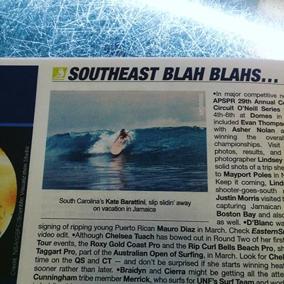 Omg.  Kate Barattini @kbtini is in the new @easternsurfmag Trailer for her new film 