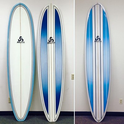 This weekend only! All 7'4 or 7'6 funboards ordered online come with a free bag, wax & leash!!! $100 value🌴 #surfsup #surfboardsforsale #elnino