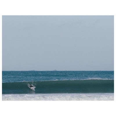 Our man Duncan in prime position during his whomping session yesterday