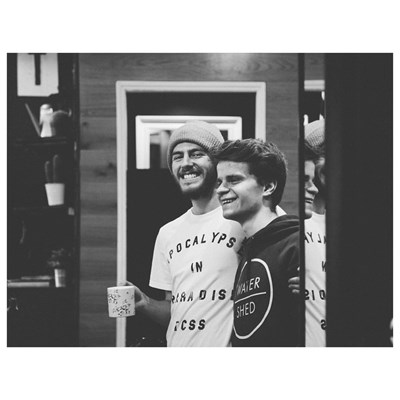 Whatever you're up to tonight, we hope you're as stoked as these two groms