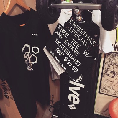 Come get an @evolveskateboards this xmas...for the man (or woman) that has everything.