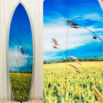 Sunshine on a rainy day.Exclusive Ted fabric inlay.6'. 6 