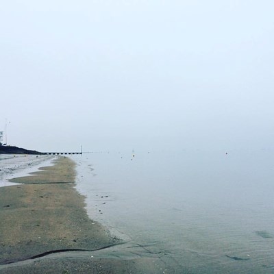 Nothing to see here #misty #abersoch #beachlife #northwales #abersochwatersports
