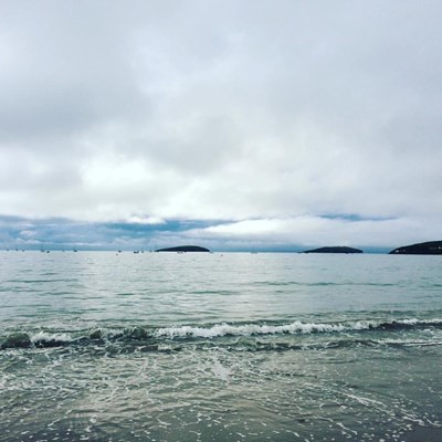 Sunshine starting to break through #abersoch #beachlife #northwales #abersochwatersports