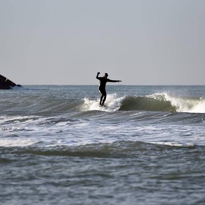 Zo begon 1 januari....op naar een mooi surf jaar. Thnxs 65 things en Jan Vd Plas