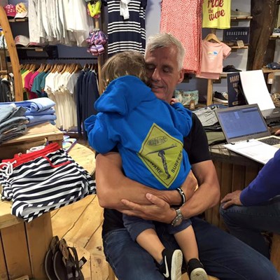 Grandad Glenn and Arlo