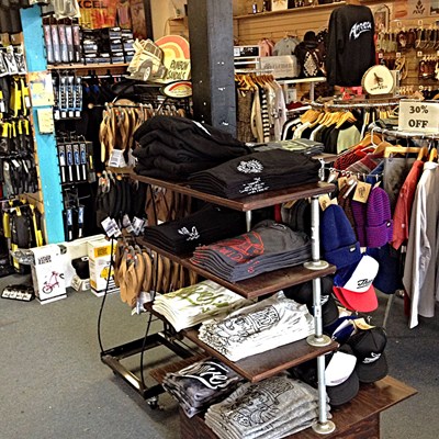Our Thieves rack is all stocked up with their newest line of Tees, Beanies and Trucker Hats! Come grab some new gear and check out their website at www.thieveco.com