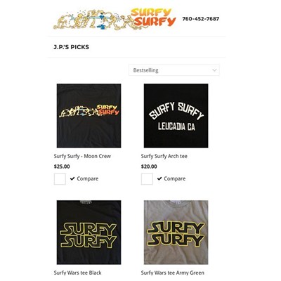 If you are looking at the Surfy Surfy on your Internets right now, click over to the Surfy Surfy online store and totally buy some Surfy Surfy  t-shirts. #heyyoubuyourstuff #surfysurfy