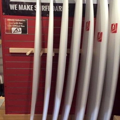 New in *Adams industries* mini-mals, fish and 7'0 short boards £345with fins.