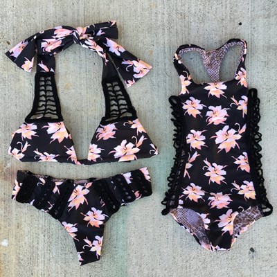 Bikini's been on the brain.And then Acacia Swimwear shows up and we go somewhere we've never been before: Mama n' Babe Bikinis!In store now!