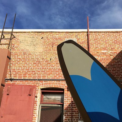 Travis Reynolds fresh batch of boards delivered to the shop! I've been surfing another version of this single fin and let me tell you it is pure gold!446 E Main street, DT Ventura