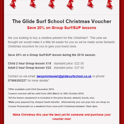 Amazing Christmas discount offer.....