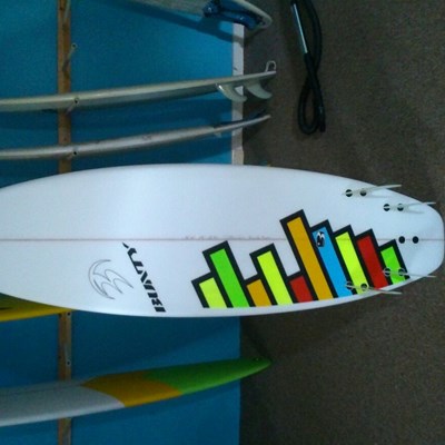 Andi's board ready for collection!!