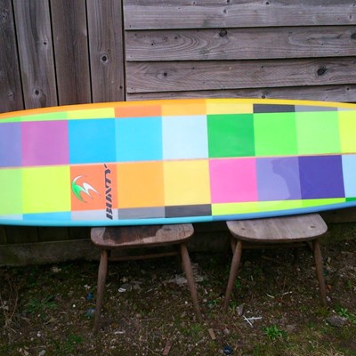 How about this for a colourful spray? (Performance mal)