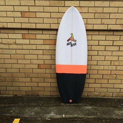 Sunset vibes with a custom 5'3