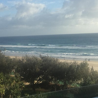A few waves around but cleaner south of Miami