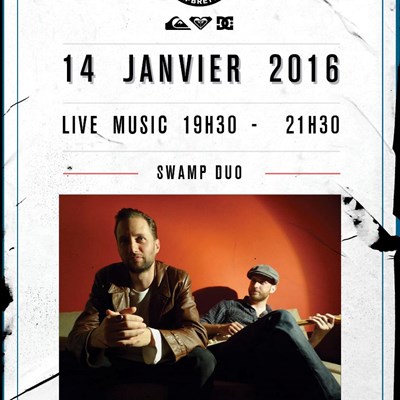 L'équipe Boardriders Capbreton vous accueille ce jeudi pour un afterwork aux rythmes blues and folk. On vous retrouve dès 19h30 avec le duo Swamp...