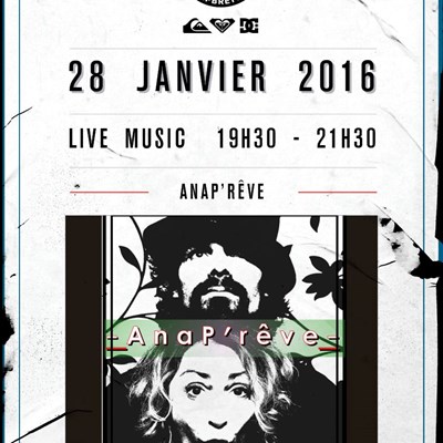 L'équipe du Boardriders Capbreton vous accueille à partir de 19h30 pour un apéro en musique avec le duo ANAP'RÊVE.A jeudi !