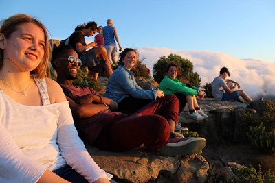 Sunset on Lion's Head