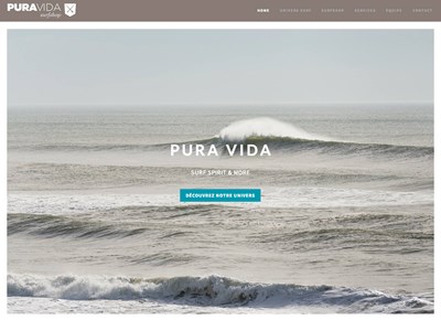 Juste avant le week-end venez découvrir notre site fraichement refait : www.puravida-surfshop.com