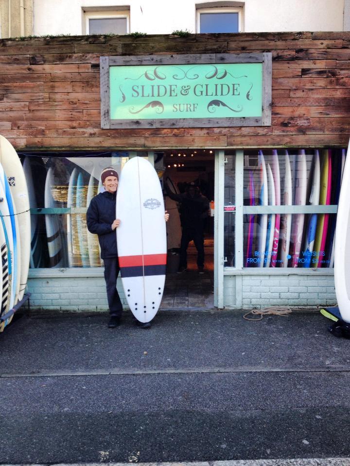 slide and glide surfboard