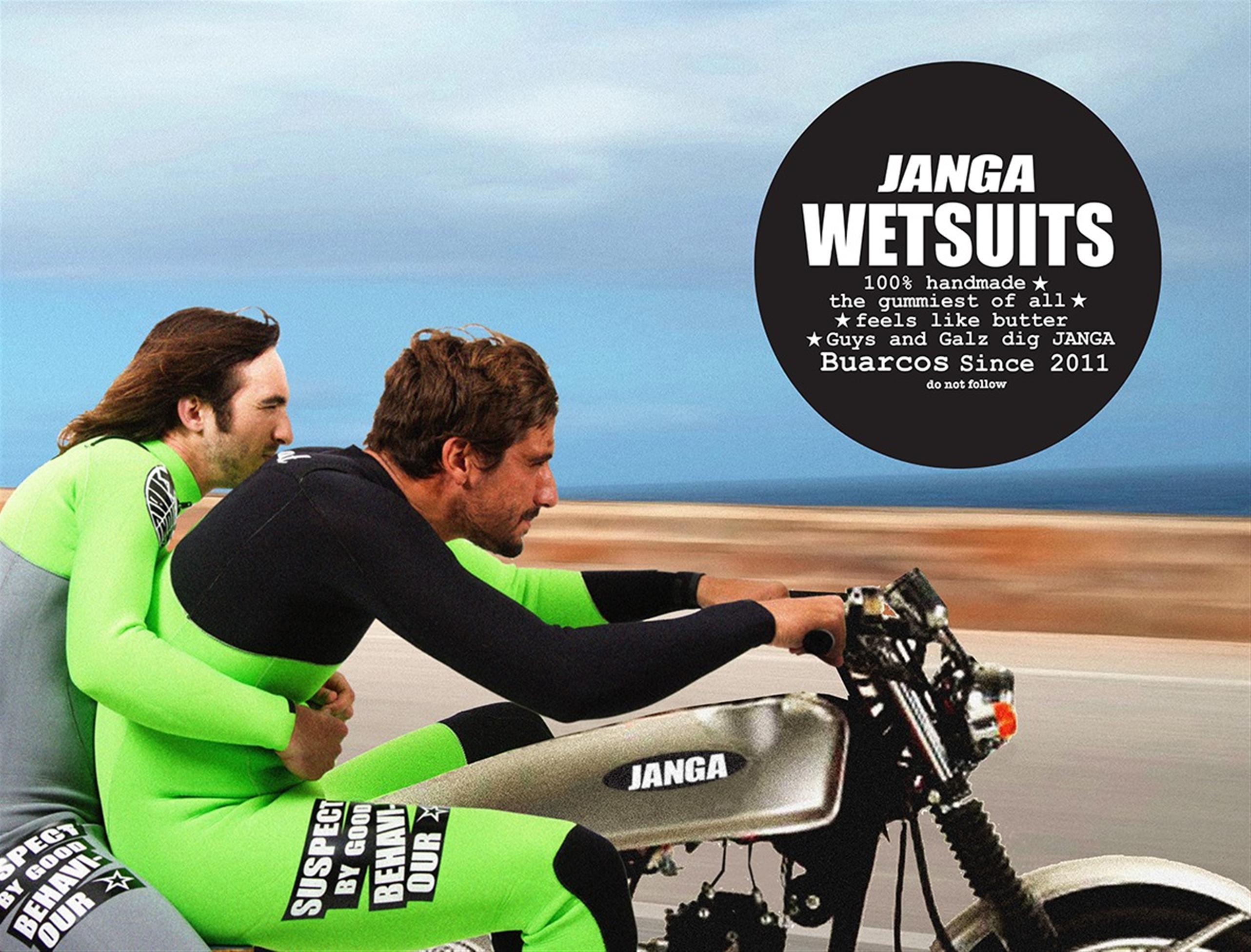 JANGA Wetsuits & the man behind the revolt.