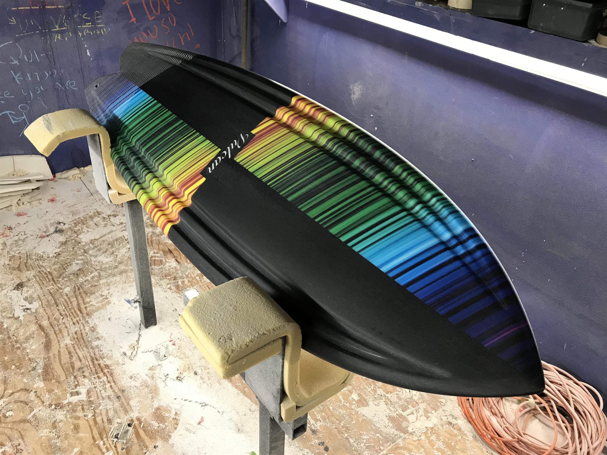 Vulcan Surfboards - About LightDrive