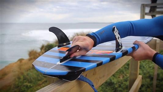 Wassersport Surf Plate Racing Wettbewerb Flossen Nylon Slide-In Surfboard Fin 